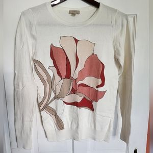 Loft flower sweater